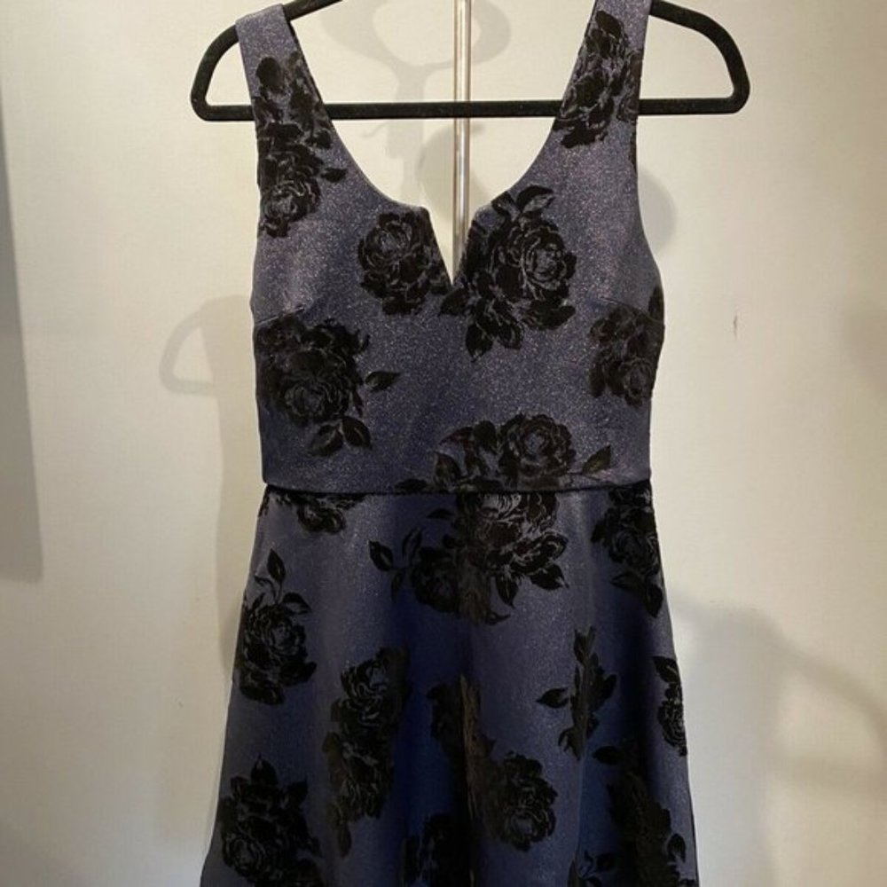 ⚠️FINAL PRICE UNLESS BUNDLED⚠️ NWT Francesca's Sparkle Fit and Flare Dress - Picture 2 of 8